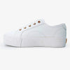 FILA Alessia MM Platform Sneaker - Gold/White