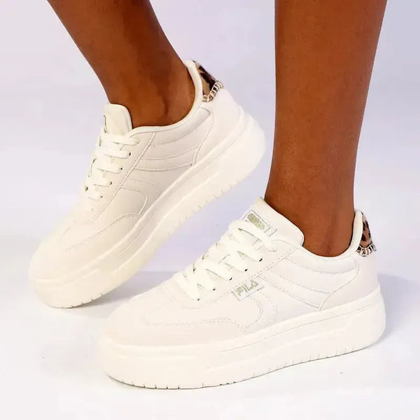 FILA Ava Lace Sneaker - LT Beige/Gum