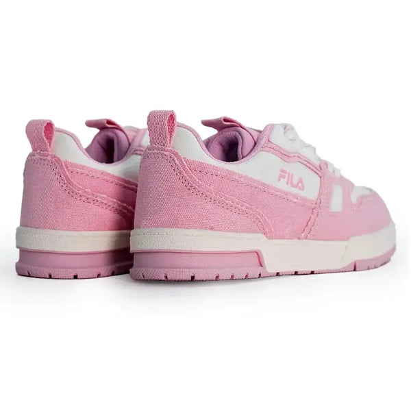 FILA Chess Kids Sneaker - White/Pink/