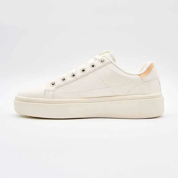 FILA Court Plumpy Ladies Sneaker - White / Peach Fuzz