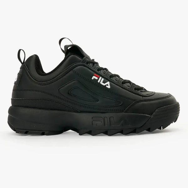 FILA Disruptor II Ladies Sneaker - Fila Black/ Fila Red
