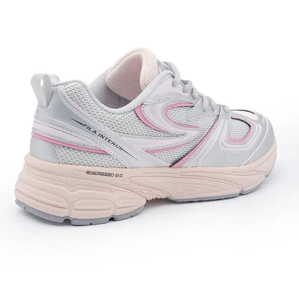 FILA Interun Sneaker - Grey / Pink