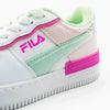FILA Riley Kids Sneaker - White/Pink/Mint
