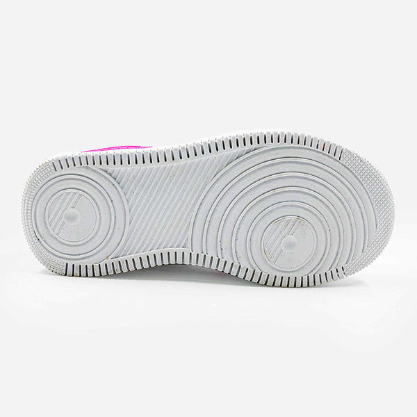 FILA Riley Kids Sneaker - White/Pink/Mint