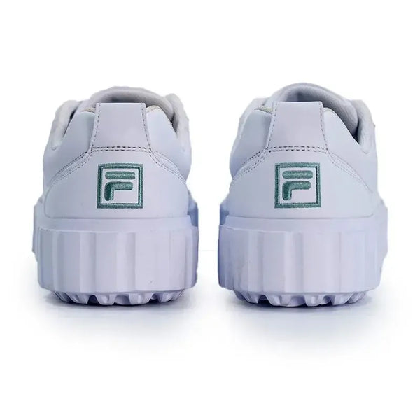 FILA Sandblast Lite Lace Sneaker - Bright White/Misty Jade