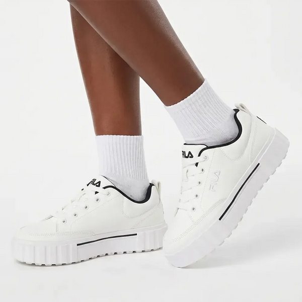 FILA Sandblast Lite Sneaker - Snow White / Black