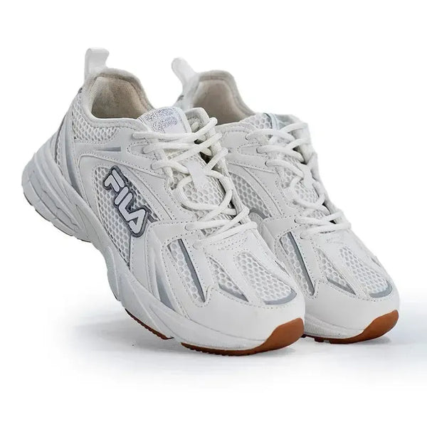 FILA Stevie Lace Sneaker - White/Silver