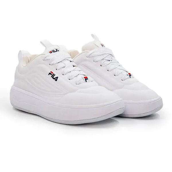FILA Superbubble Lace Sneaker - White/Navy/Red