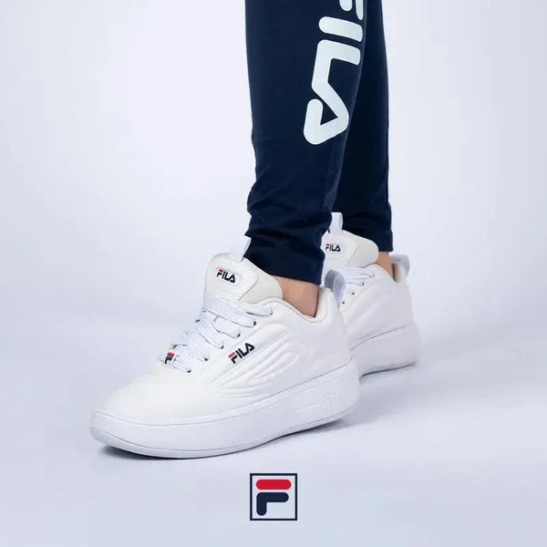 FILA Superbubble Lace Sneaker - White/Navy/Red