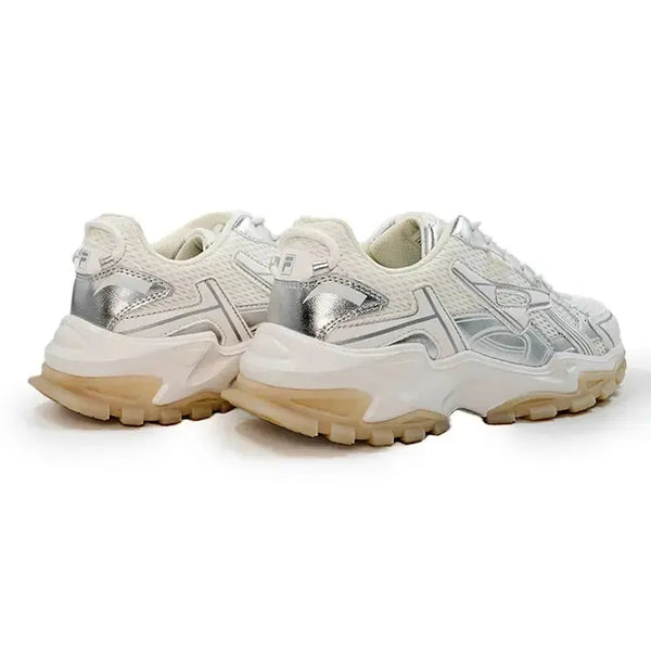 FILA Zia Lace Sneaker - White/Silver