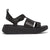 Fit Flop F-Mode Fisherman Platform Leather Sandal - Black