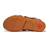 Fit Flop Gracie Rubber-Leather Fisherman Sandal - Light Tan