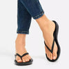 Fit Flop IQushion Ergonomic Flip Flops - Black