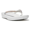 Fit Flop IQushion Sparkle Sandal - Urban White