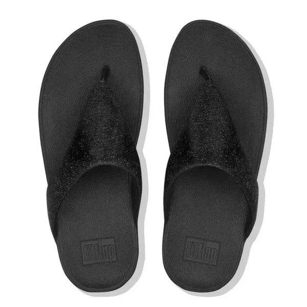 Fit Flop Lottie Glitzy - Black