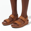 Fit Flop Lulu Adjustable Leather Sandal - Light Tan