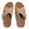Fit Flop Lulu Cross Slide with inlay Buckle - Cappuccino