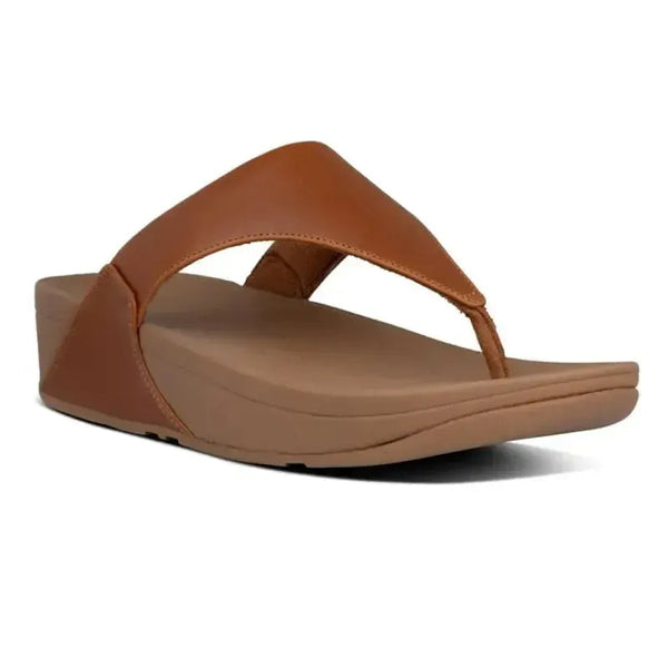 Fit Flop Lulu Leather Sandal - Light Tan