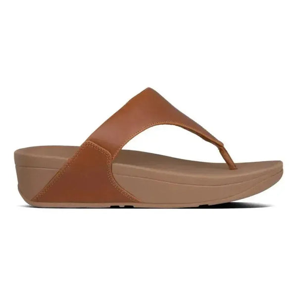 Fit Flop Lulu Leather Sandal - Light Tan