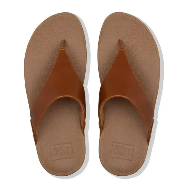 Fit Flop Lulu Leather Sandal - Light Tan