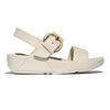 Fit Flop Lulu Resin Buckle Back Strap Sandal - Beige