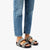 Fit Flop Lulu Shimmerweave Slide - Black Mix