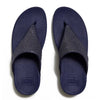 Fit Flop Lulu Textured Glitzy Sandal - Nightfall Blue