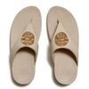 Fit Flop Lulu Toe Post with Metal Adornment - Hazy Taupe
