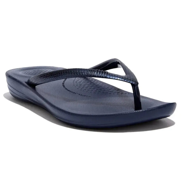 Fit Flop iQushion Ergonomic Flip-Flops - Midnight Navy