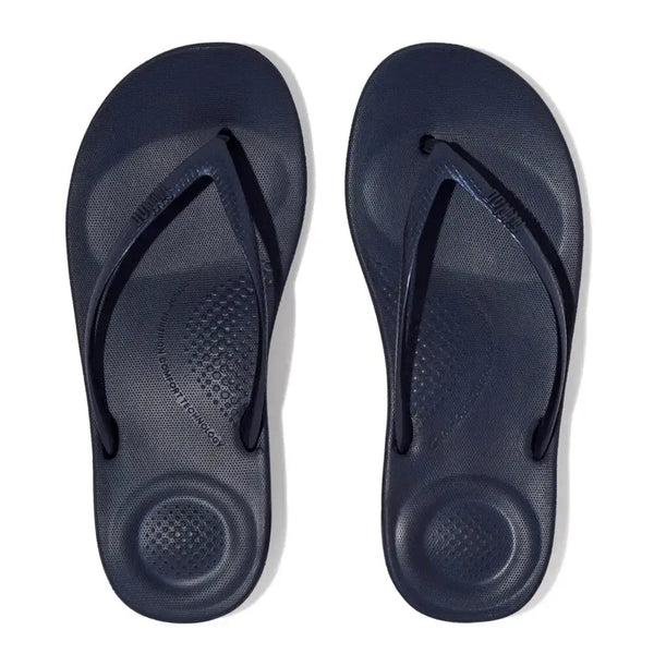 Fit Flop iQushion Ergonomic Flip-Flops - Midnight Navy