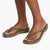 Fit Flop iQushion Ergonomic Flip-Flops - Military Olive
