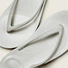 Fit Flop iQushion Ergonomic Flip-Flops - Urban White
