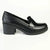 Franco Rossi Block Heel with Saddle Detail