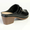 Franco Rossi Closed Clog Sandal - Black