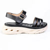Franco Rossi Comfort Action Sandals - Black