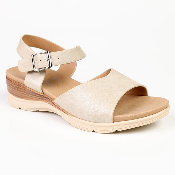 Franco Rossi Comfort Sandal - Champagne