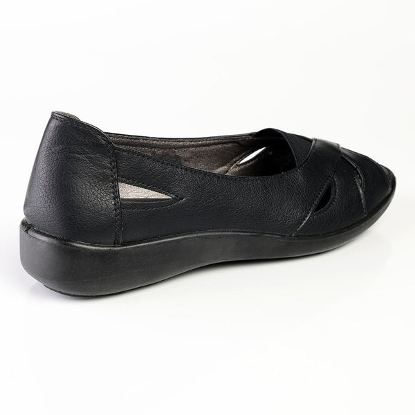 Franco Rossi Comfort Walker Sandals - Black