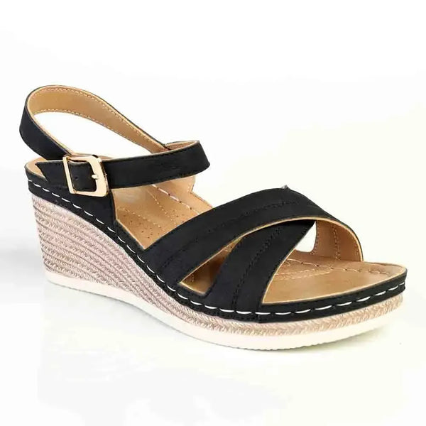 Franco Rossi Cross Wedge - Black