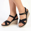 Franco Rossi Cross Wedge - Black