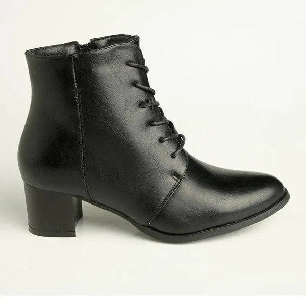 Franco Rossi Dress Lace Bootie - Black