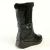 Franco Rossi Fur Boot - Black