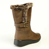Franco Rossi Fur Boot - Chocolate
