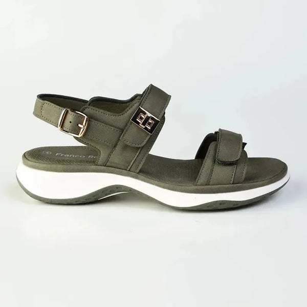 Franco Rossi Ladies Action Comfort Sandals - Olive