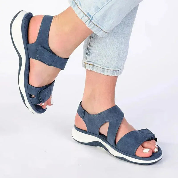 Franco Rossi Ladies Adventure Sandals - Blue