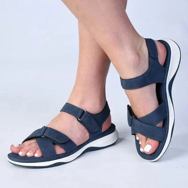Franco Rossi Ladies Adventure Sandals - Navy