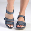 Franco Rossi Ladies Adventure Strap Sandals - Blue
