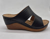 Franco Rossi Ladies Comfort Sandal - Black