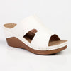 Franco Rossi Ladies Comfort Sandal - White