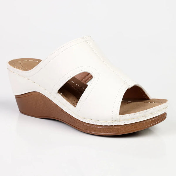 Franco Rossi Ladies Comfort Sandal - White