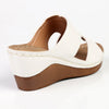 Franco Rossi Ladies Comfort Sandal - White
